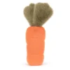 Jellycat Amuseables Carrot – blød gulerod bamse med sjovt, charmerende og livligt udtryk