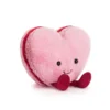 Jellycat Amuseables Colette Heart Macaron – blød hjerteformet macaron bamse