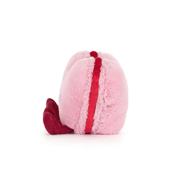 Jellycat Amuseables Colette Heart Macaron – blød hjerteformet macaron bamse