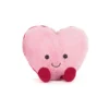 Jellycat Amuseables Colette Heart Macaron – blød hjerteformet macaron bamse