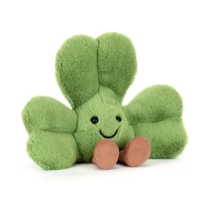 Jellycat Amuseables Siofra Shamrock – blød kløver bamse med masser af glæde