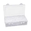 Opbevaringsboks til perler med 64 beholdere med flip-låg – praktisk opbevaring til perler og smykkedele