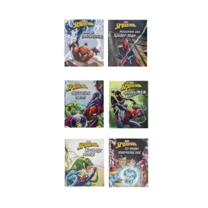 Mini bøger med Spider-Man for børn – Spændende superheltehistorier fyldt med action, mod og mysterier
