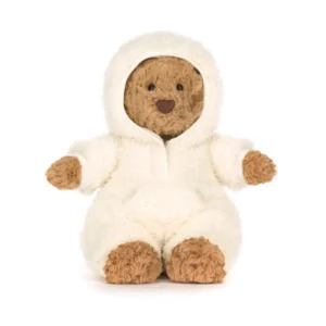 Jellycat Bartholomew bjørn all in one outfit