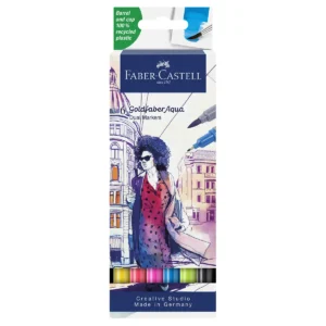Faber-castell Akvarel Tusser Goldfaber Aqua 6 stk. dual markers
