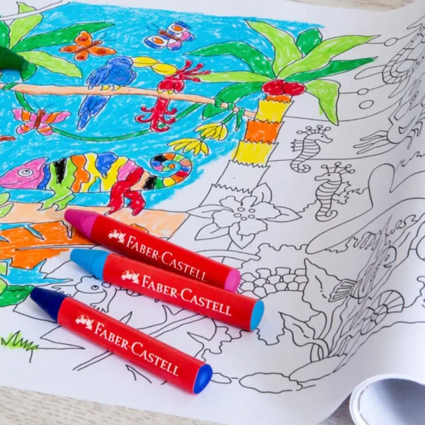 Faber-castell farvelægningsrulle 30 cm x 3,2 meter fra Faber-Castell