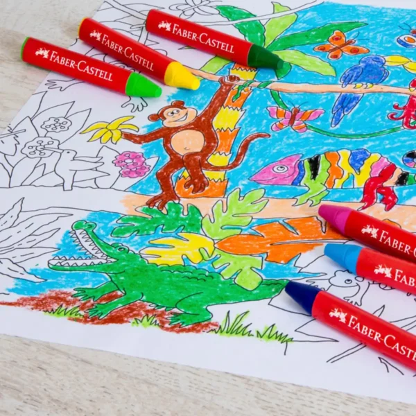 Faber-castell farvelægningsrulle 30 cm x 3,2 meter fra Faber-Castell