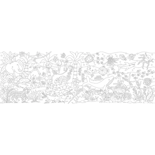 Faber-castell farvelægningsrulle 30 cm x 3,2 meter fra Faber-Castell