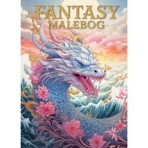 Forlaget Tukan fantasy malebog – magiske motiver til kreative børn