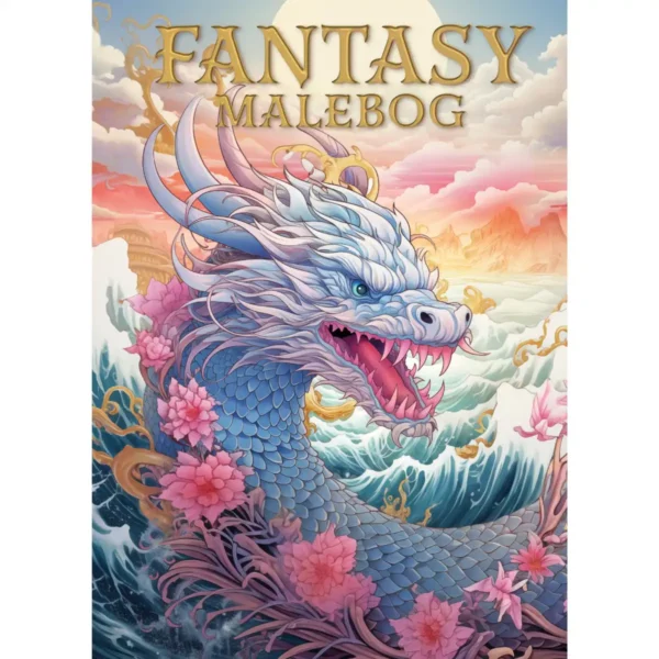 Forlaget Tukan fantasy malebog – magiske motiver til kreative børn
