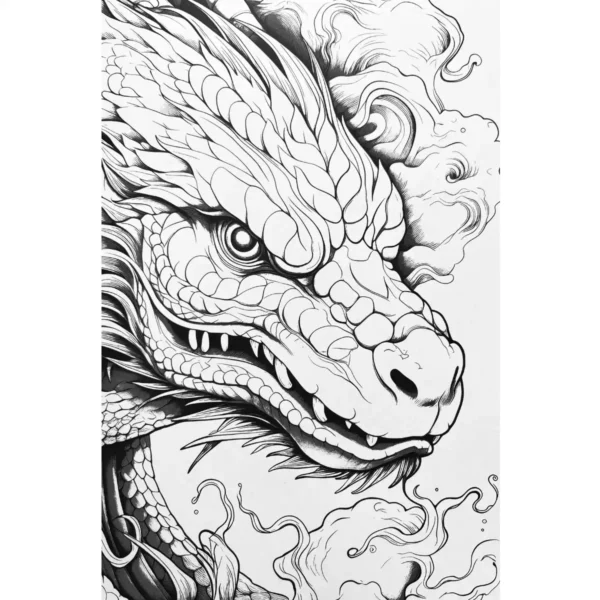 Forlaget Tukan fantasy malebog – magiske motiver til kreative børn