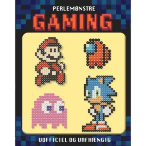 Gaming perlemønstre fra Forlaget Tukan – kreative pixelprojekter med Hama perler