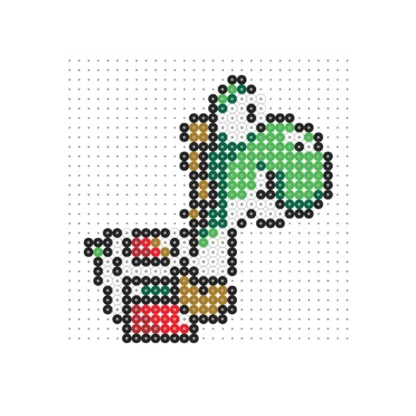 Gaming perlemønstre fra Forlaget Tukan – kreative pixelprojekter med Hama perler