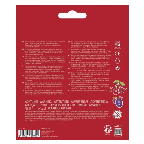 Faber-castell tusser til børn 30 stk – Faber-Castell grip filt tip tusser