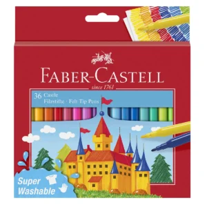 Faber-Castell tusser til børn 36 stk – Faber-Castell filt tip tusser
